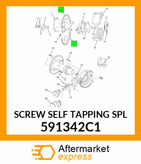 SCREW SELF TAPPING SPL 591342C1