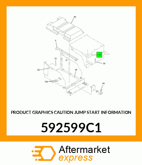 PRODUCT GRAPHICS CAUTION JUMP START INFORMATION 592599C1