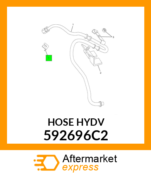 HOSE HYDV 592696C2