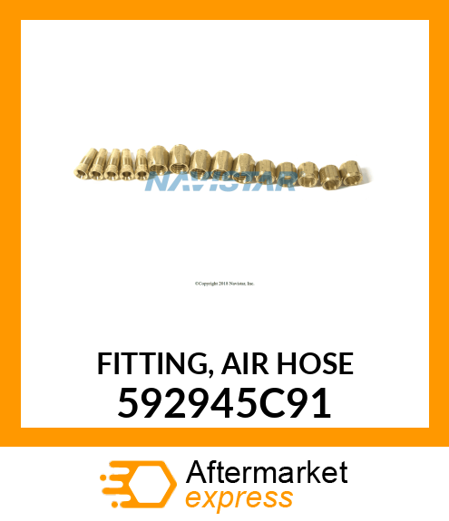 FITTING, AIR HOSE 592945C91