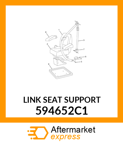 LINK SEAT SUPPORT 594652C1