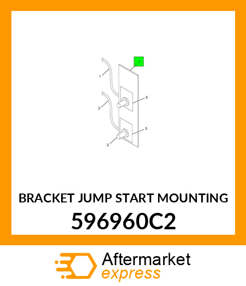 BRACKET JUMP START MOUNTING 596960C2