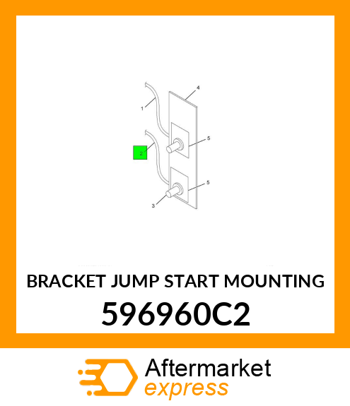 BRACKET JUMP START MOUNTING 596960C2