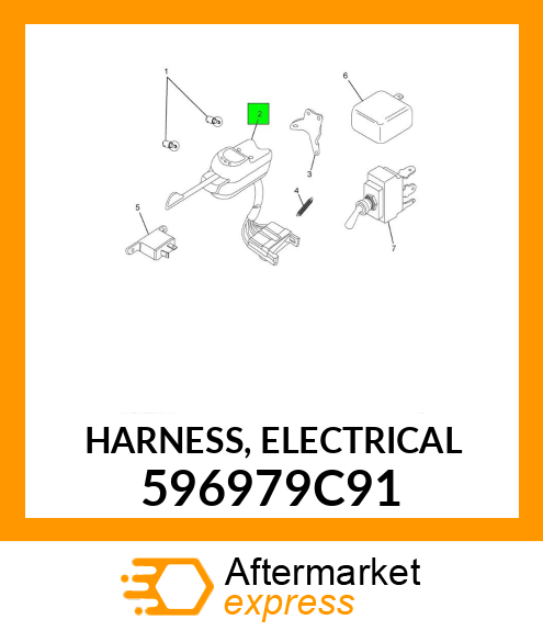 HARNESS, ELECTRICAL 596979C91