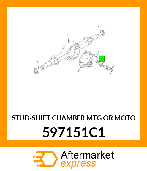 STUD-SHIFT CHAMBER MTG OR MOTO 597151C1