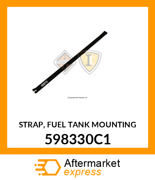 STRAP, FUEL TANK MOUNTING 598330C1
