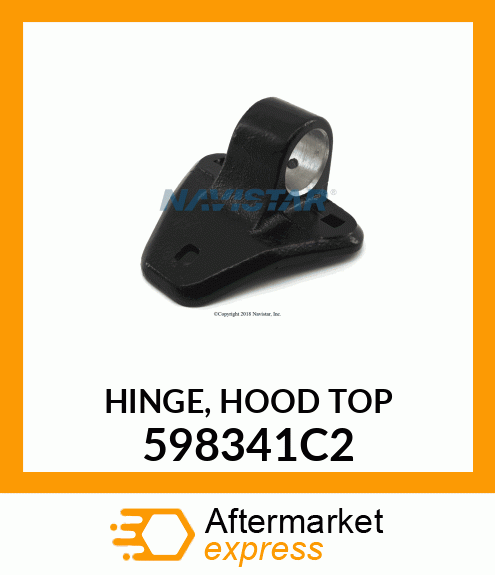 HINGE, HOOD TOP 598341C2