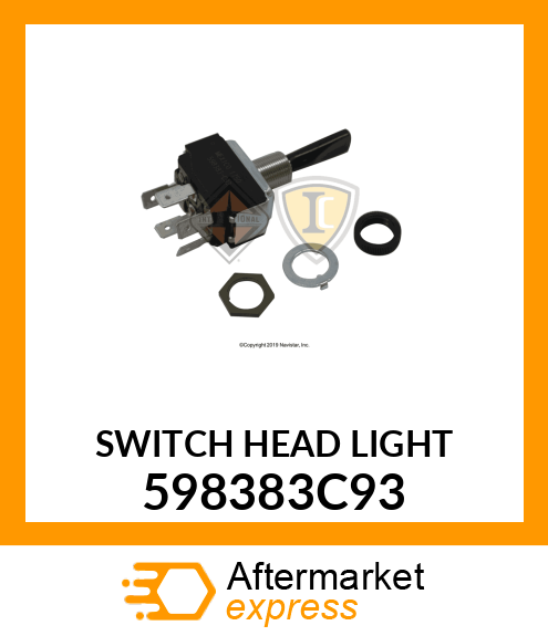 SWITCH HEAD LIGHT 598383C93