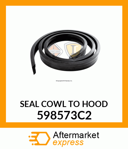 SEAL COWL TO HOOD 598573C2