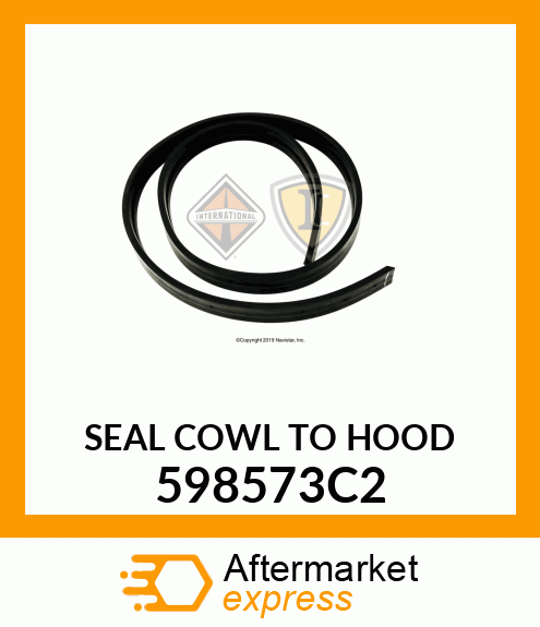 SEAL COWL TO HOOD 598573C2