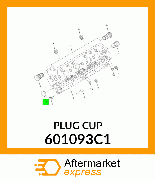 PLUG CUP 601093C1