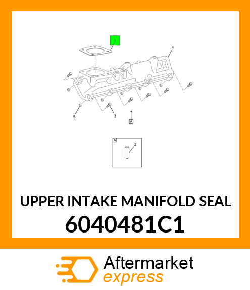 UPPER INTAKE MANIFOLD SEAL 6040481C1