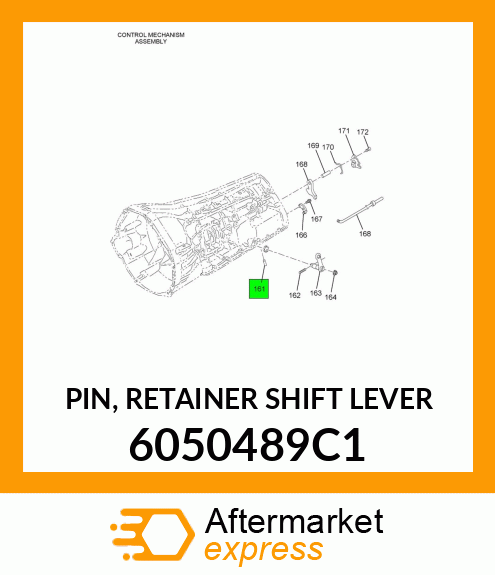 PIN, RETAINER SHIFT LEVER 6050489C1