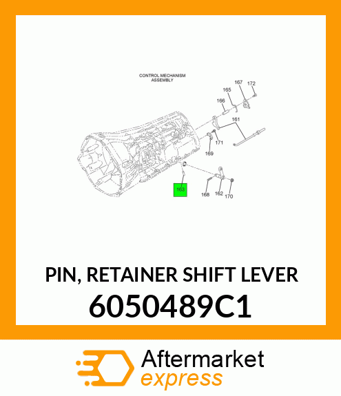 PIN, RETAINER SHIFT LEVER 6050489C1