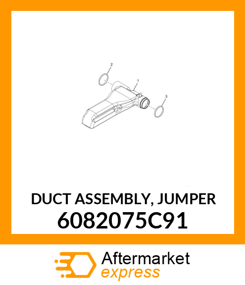 DUCT ASSEMBLY, JUMPER 6082075C91