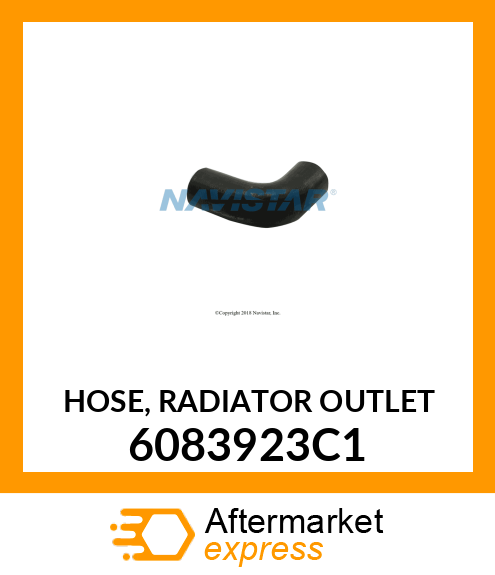 HOSE, RADIATOR OUTLET 6083923C1