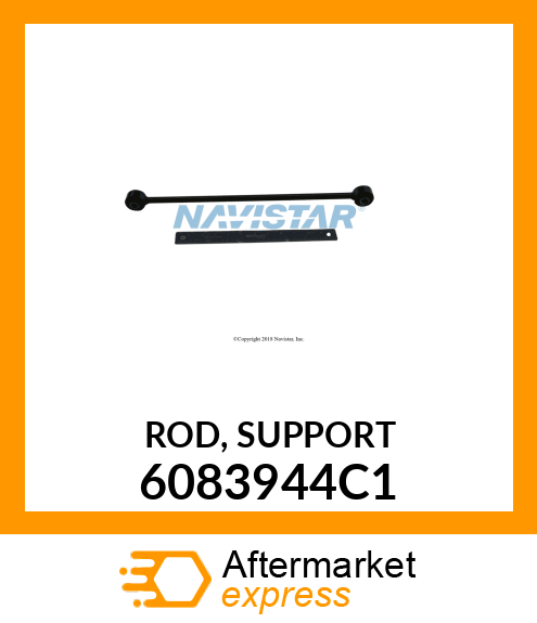 ROD, SUPPORT 6083944C1