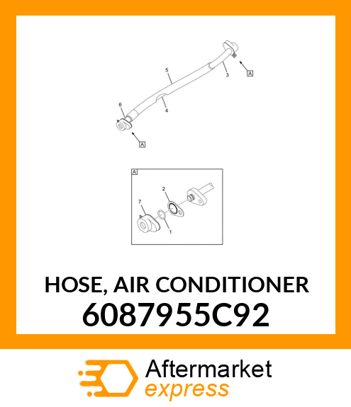 HOSE, AIR CONDITIONER 6087955C92