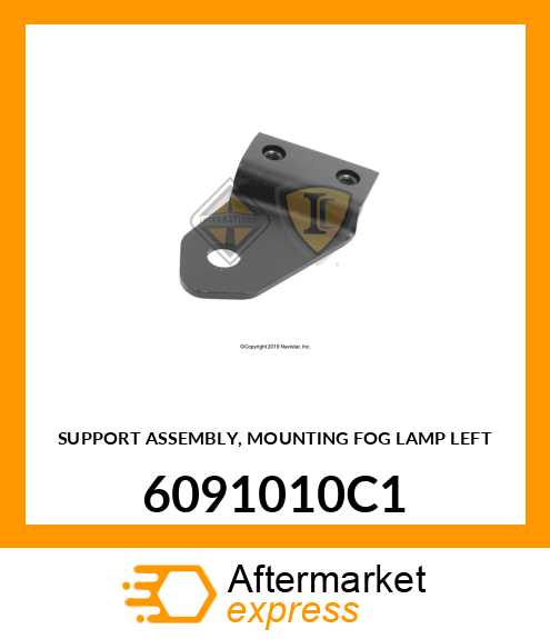 SUPPORT ASSEMBLY, MOUNTING FOG LAMP LEFT 6091010C1