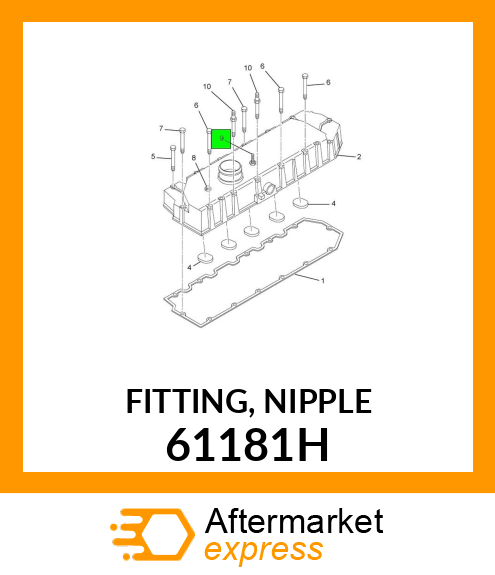 FITTING, NIPPLE 61181H