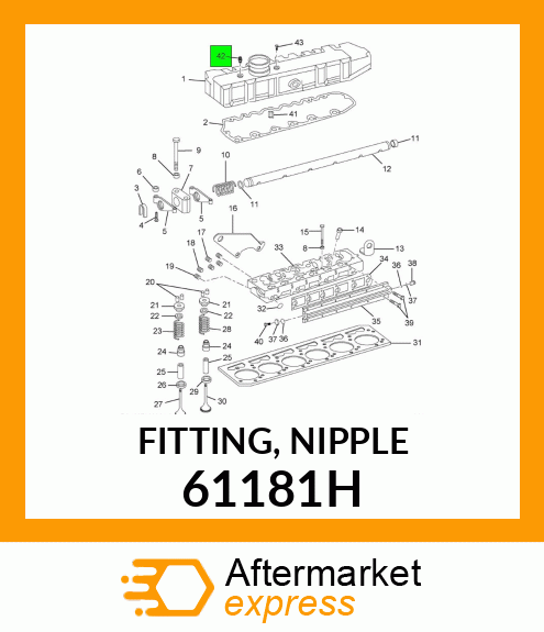 FITTING, NIPPLE 61181H