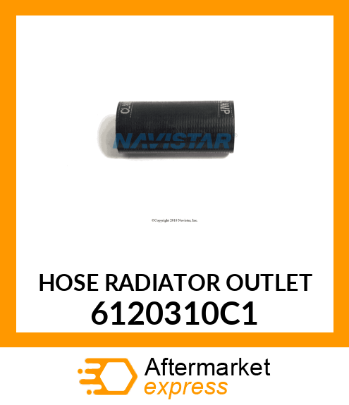 HOSE RADIATOR OUTLET 6120310C1