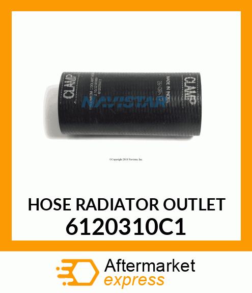 HOSE RADIATOR OUTLET 6120310C1