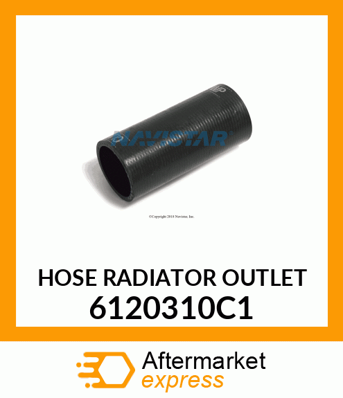 HOSE RADIATOR OUTLET 6120310C1