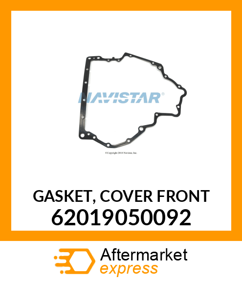 GASKET, COVER FRONT 62019050092