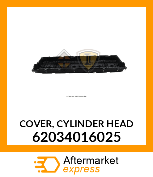 COVER, CYLINDER HEAD 62034016025