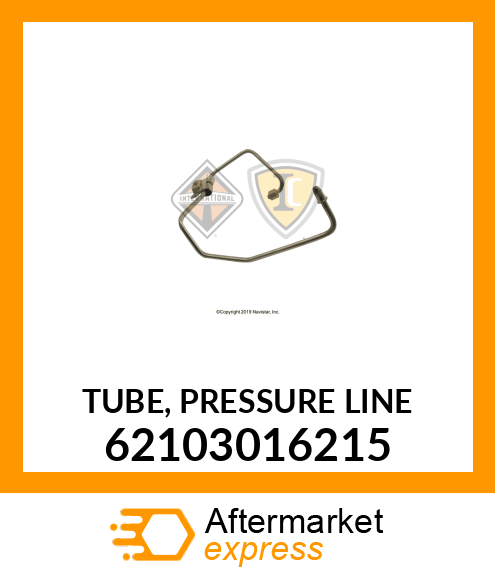 TUBE, PRESSURE LINE 62103016215