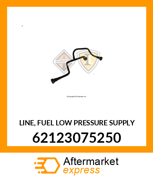 LINE, FUEL LOW PRESSURE SUPPLY 62123075250