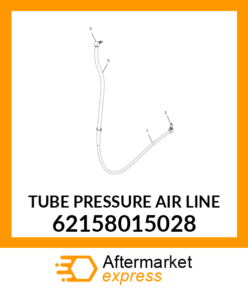 TUBE PRESSURE AIR LINE 62158015028