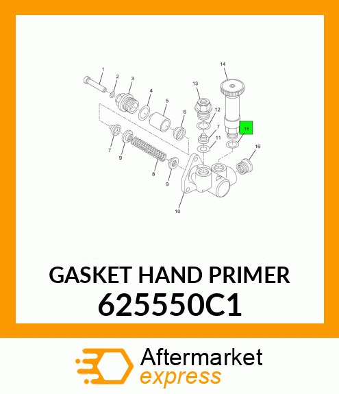 GASKET HAND PRIMER 625550C1