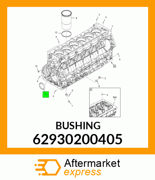 BUSHING 62930200405