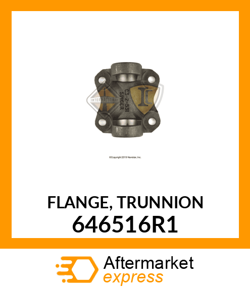 FLANGE, TRUNNION 646516R1