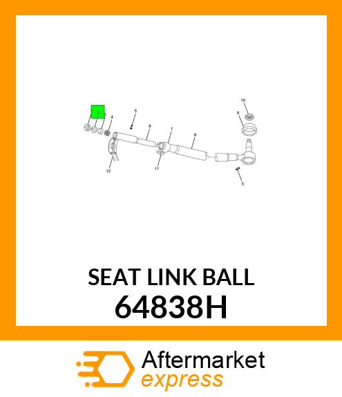 SEAT LINK BALL 64838H