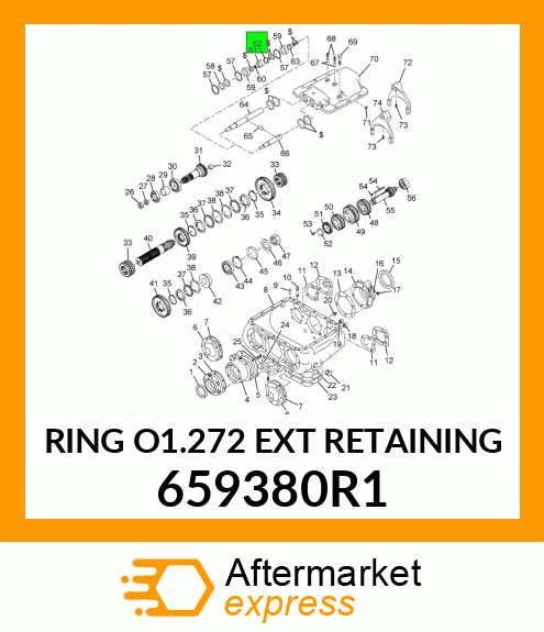 RING O1.272 EXT RETAINING 659380R1