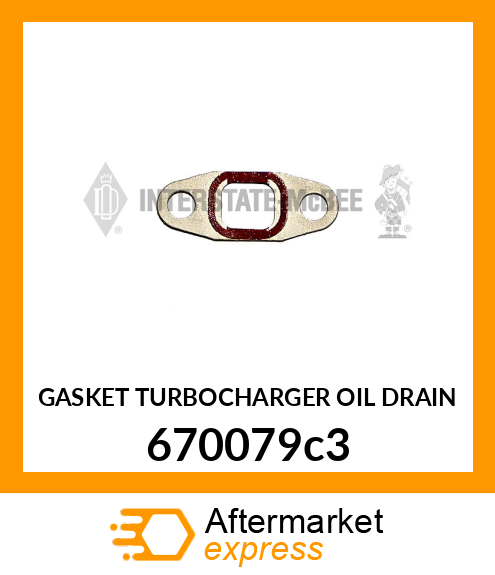 Gasket - Oil Drain 670079c3