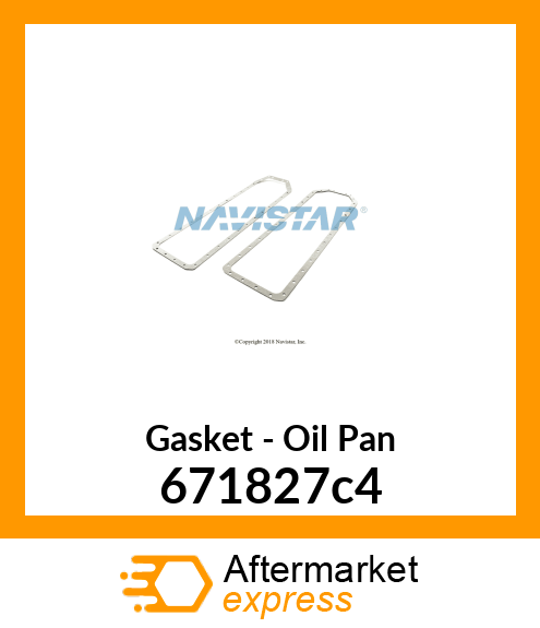 Gasket - Oil Pan 671827c4