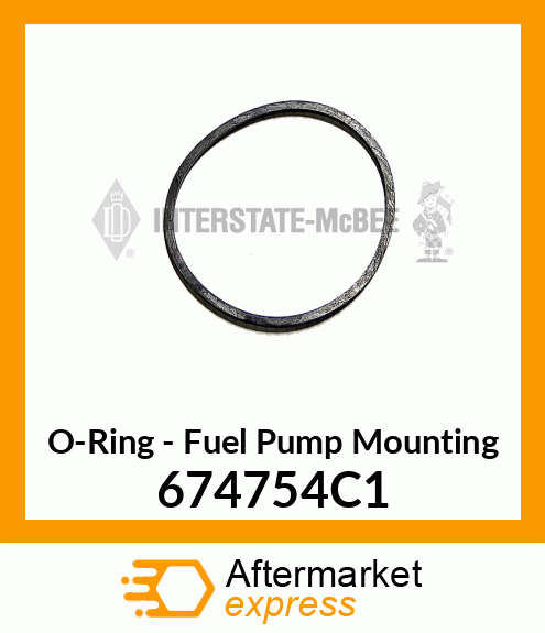 O-Ring - Fuel Pump Mounting 674754C1