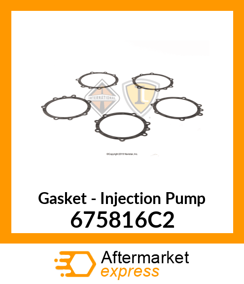 Gasket - Injection Pump 675816C2