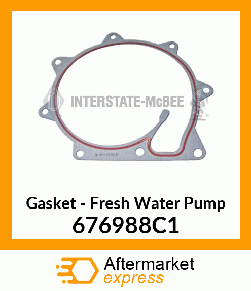 Gasket - Fresh Water Pump 676988C1