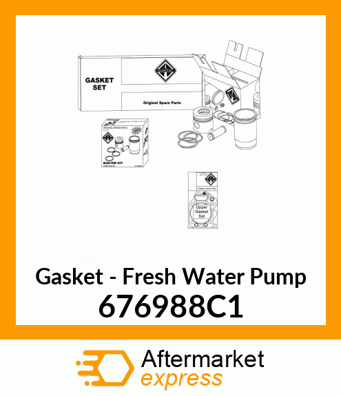 Gasket - Fresh Water Pump 676988C1