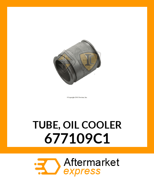 TUBE, OIL COOLER 677109C1
