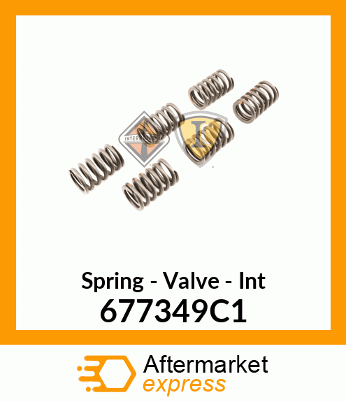 Spring - Valve - Int 677349C1