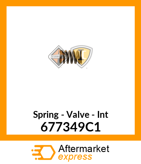 Spring - Valve - Int 677349C1