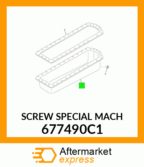 SCREW SPECIAL MACH 677490C1