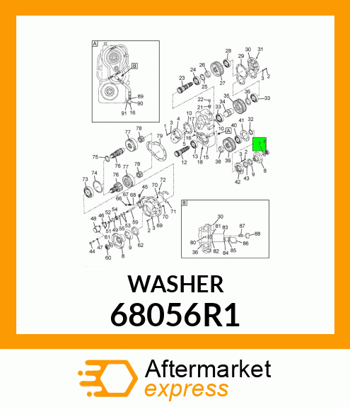 WASHER 68056R1