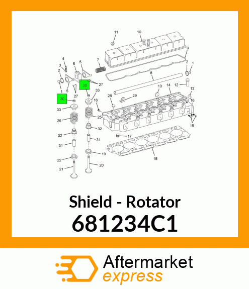 Shield - Rotator 681234C1